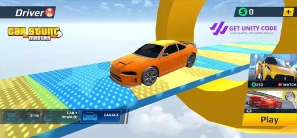 Crazy Car Stunt - Unity Game Source Code - Image 4