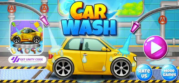 Car Wash Game Unity Source Code