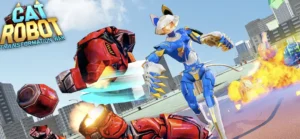 Cat Robot Transform Car Unity Games Source Code