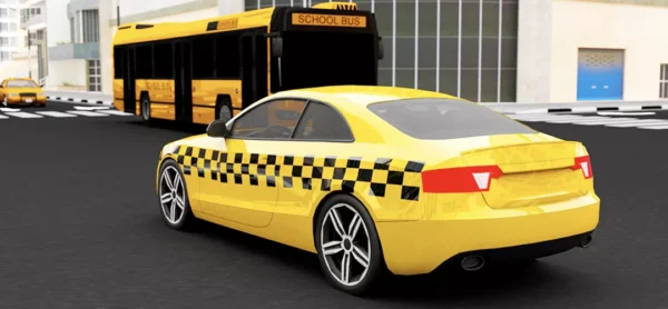 City Taxi Driver 3D Unity Source Code - Image 3