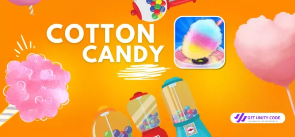 Cotton Candy Maker ASMR Game Unity Source Code