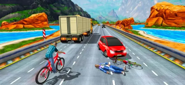 BMX Cycle Race Game Unity Source Code - Image 3