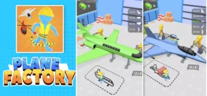 Plane Factory 3D - Unity Game Source Code