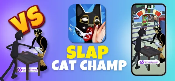 Slap Cartoon Cat Champ Game Unity Source Code
