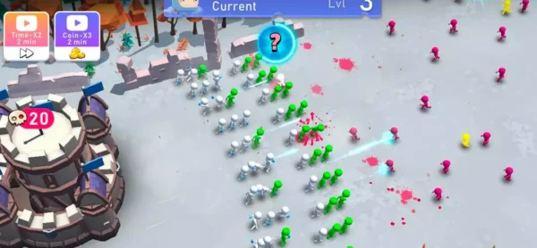 Stick Guys Defense Game Unity Source Code