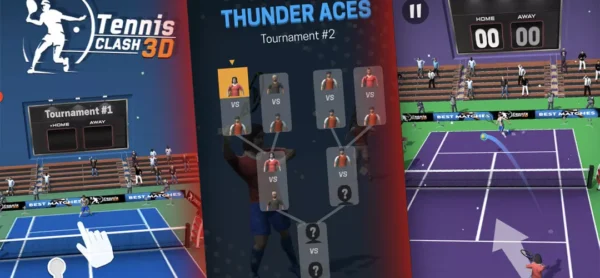 Tennis Game 3D – Ultimate Court Action - Buy Unity Source Code - Image 3