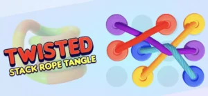 Twisted Tangle Rope Game Unity 3D Source Code